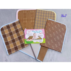 60x80cm Chiếu Điều Hoà Mây Tre, An toàn cho bé giúp bé mát, ngủ ngon, chơi vui TT01 3Sbaby
