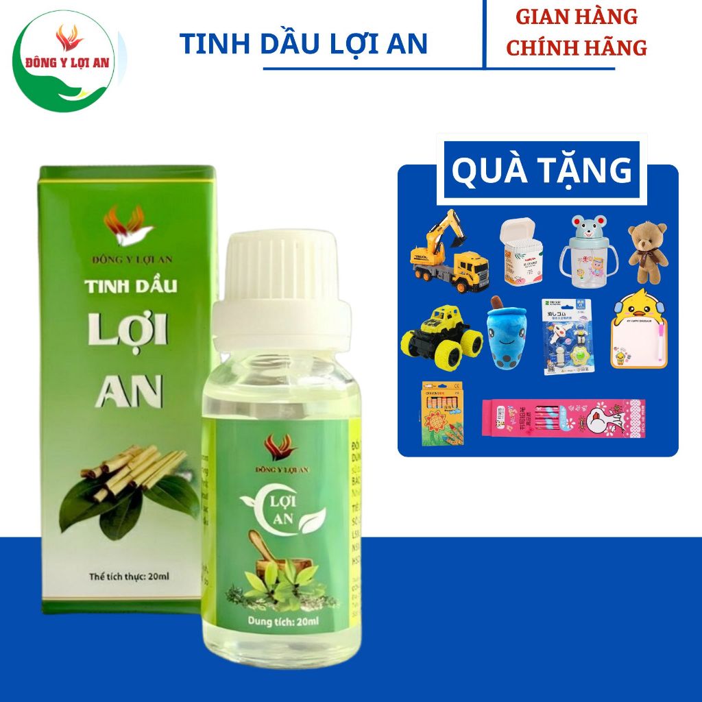 Ảnh Tinh Dầu Lợi An Bôi Ho, Sổ Mũi, Khò Khè Cho Bé, Date Mới 2