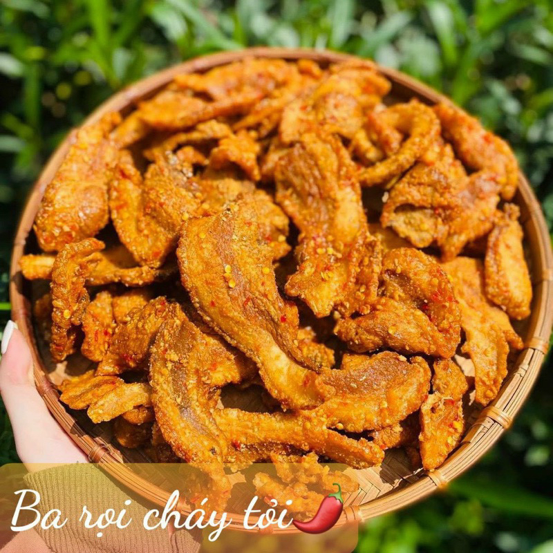 BA RỌI MẮM TỎI loại ngon đặt biệt mới mỗi ngày -HỘP 300G/250GR
