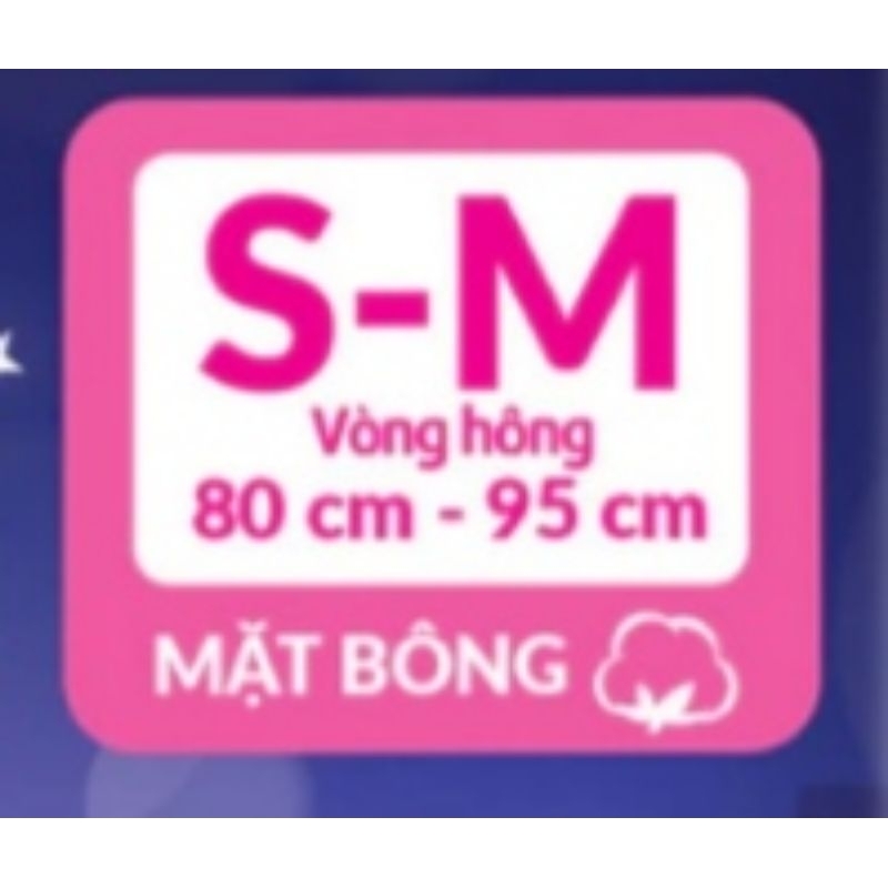 1 gói băng quần Diana Beauty hip size SM5/ML5/XL5 miếng