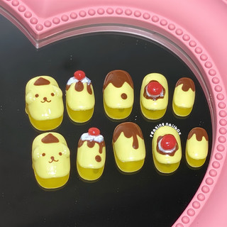 Nailbox kế thủ công form ngắn dễ thương được đổi form