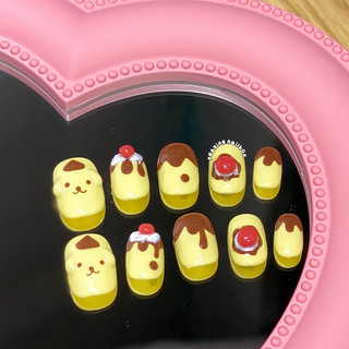 Nailbox kế thủ công form ngắn dễ thương được đổi form