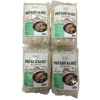 Combo 4 Gói Phở Khô Sa Đéc dai ngon không bở