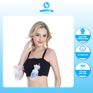 Áo Hút Sữa Rảnh Tay Có Dây Đeo Cực Kỳ Tiện Dụng 100% Cotton | Minizon Kids