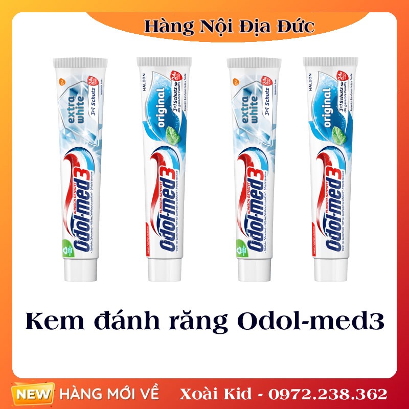 Odol-med3 Naturals Fresh Mint Zahncreme 75ml, € 2,49