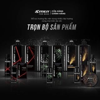 [Hàng Cty] Dầu Gội Sữa Tắm Gội Xmen For Boss Đủ Loại Hương Nước Hoa Đầy Nội Lực, Sạch Sâu Da Đầu, Lưu Hương Lâu Đến 48H