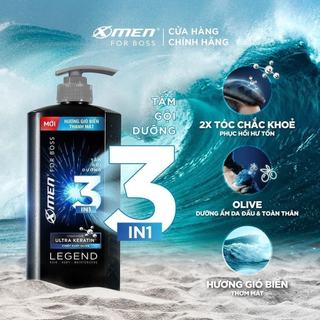 [Hàng Cty] Dầu Gội Sữa Tắm Gội Xmen For Boss Đủ Loại Hương Nước Hoa Đầy Nội Lực, Sạch Sâu Da Đầu, Lưu Hương Lâu Đến 48H