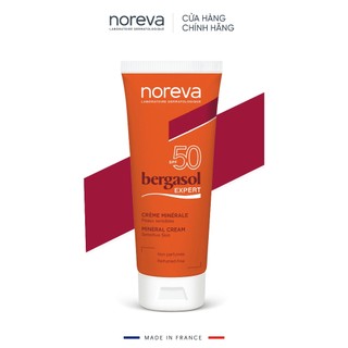 Kem chống nắng dành cho da nhạy cảm Noreva Bergasol Mineral Cream 40ML