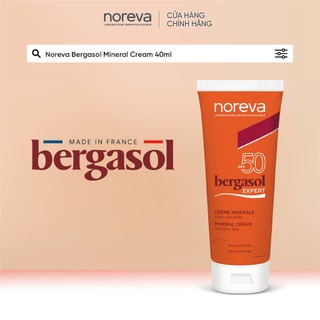 Kem chống nắng dành cho da nhạy cảm Noreva Bergasol Mineral Cream 40ML