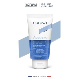Gel tẩy tế bào chết Noreva Aquareva Moisturizing Scrub 75ML