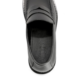 Giày Loafer Classic D1 - JOG04 , da bò nappa nguyên tấm , đế phíp gỗ cao 3,8cm ( D1 )