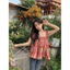 Áo hai dây babydoll chất thô mềm