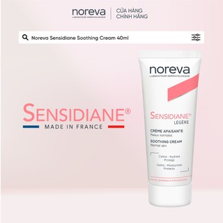 Kem dưỡng và làm dịu da nhạy cảm Noreva Sensidiane Light Soothing Cream 40 ml