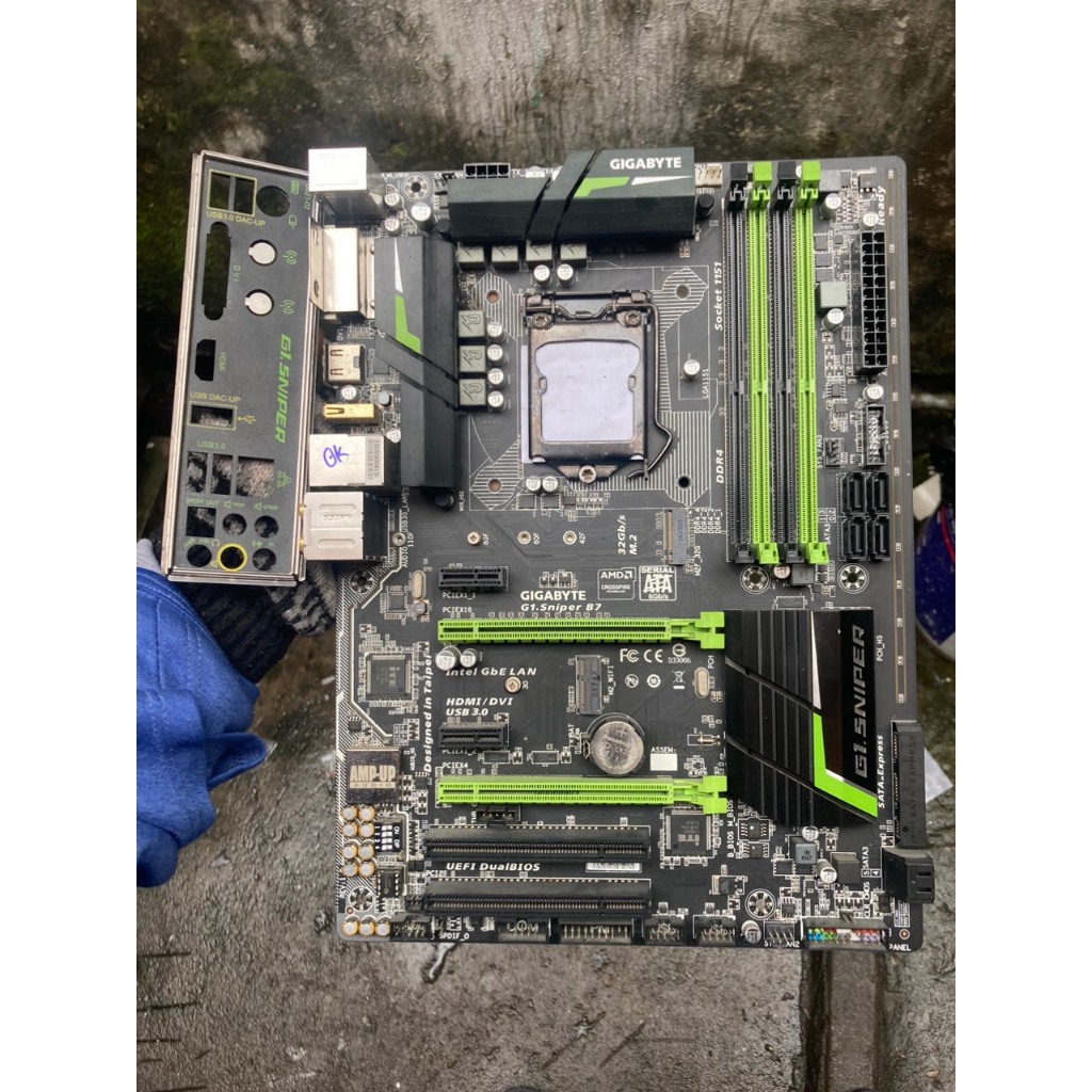 Main B150 Giga G1 Sniper B7 chơi game làm việc socket 1151 mainboard PC ...