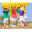 Combo Nón+ Kính + Quần Trắng + Áo Thun + Vớ Nhiều Màu Sắc Đồng Phục Đi Chơi,Teambuilding, Hội Nhóm Cho Bé trẻ Em