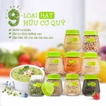 Combo ăn dặm Mămmy cho bé 6 tháng gồm 9 loại hạt mix sẵn, set 3 dầu 30ml bổ sung dinh dưỡng giúp phát triển não bộ — ảnh 6