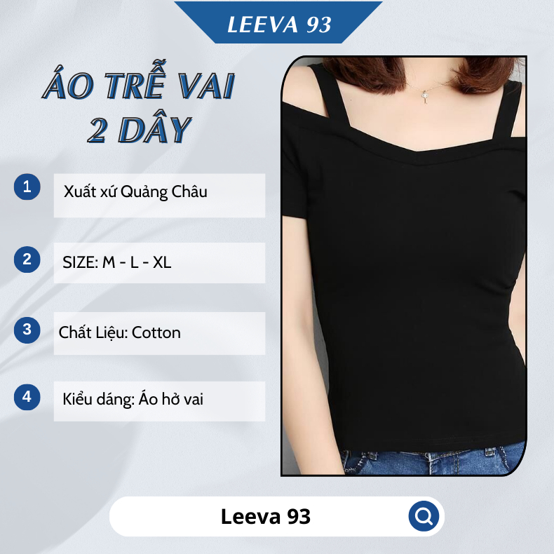 Áo thun tay ngắn trễ vai, áo trễ vai tay ngắn , áo công sở phong cách Hàn Quốc, áo 2 dây mùa hè - 861