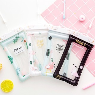 Túi Trong Suốt Túi Đựng Điện Thoại Có Phao Chống Nước Nhiều Hình Xinh Xắn Đáng Yêu 88457