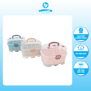 Khay Úp Bình Sữa Holla HL-1589 Cao Cấp Có Nắp Đậy