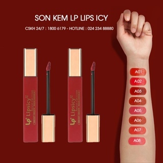 Son kem Lp Lipsicy Chuẩn Màu Mềm Mượt Lâu Trôi 5g