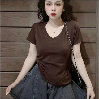 Áo Thun Cổ Tim Bigsize Nhiều Màu, Chất Thun Tăm QC Dầy Dặn Co Giãn Mềm Mịn Mát MA661