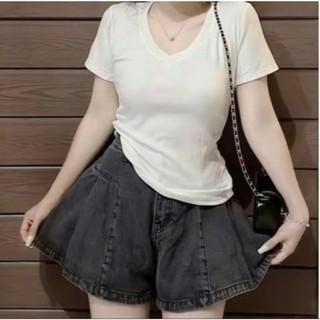 Áo Thun Cổ Tim Bigsize Nhiều Màu, Chất Thun Tăm QC Dầy Dặn Co Giãn Mềm Mịn Mát MA661