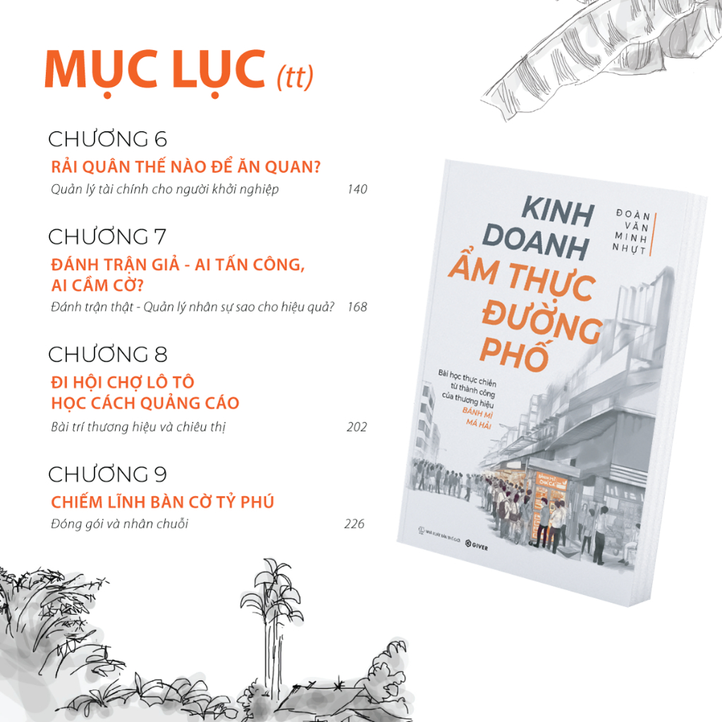 Ảnh Sách - Kinh Doanh Ẩm Thực Đường Phố - Bài Học Thực Chiến Từ Thành Công Của Thương Hiệu Bánh Mì Má Hải 4