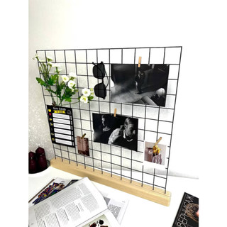 Khung ảnh để bàn treo ảnh sinh nhật ảnh cưới  tặng kèm đèn nháy,15  kẹp ảnh decor trang trí