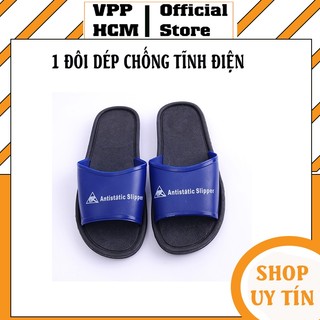 [Hỏa Tốc] Dép Phòng Sạch Chống Tĩnh Điện Xanh Đủ size cho Nam Nữ - Dép Tĩnh Điện PVC Dép Đẹp Bền