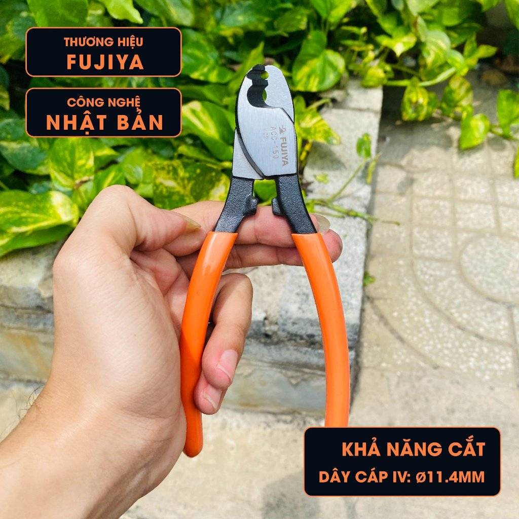 Kìm cắt cáp Fujiya ACC-150 6''(150mm)