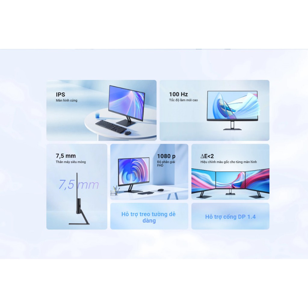 Ảnh Màn Hình Máy Tính PC Xiaomi Monitor A24i 23.8" Tấm Nền LCD IPS-Tần Số Quét 100Hz - Bảo Hành 36 Tháng 2