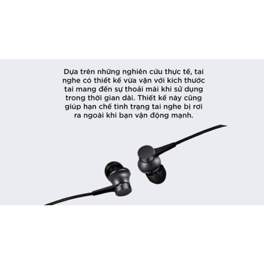 Ảnh Tai Nghe Xiaomi Mi Basic Nghe Nhạc, Chơi Game, Gọi Điện, Thu âm Jack 3.5mm - Bảo Hành 6 Tháng 4