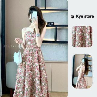 Váy hai dây KYE chất liệu mango 2 lớp Rosa dress