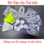 Tập Cầu Lông Tại nhà - Trái Cầu Bay Ngược ( Cầu + 5 dây + 5 Móc)