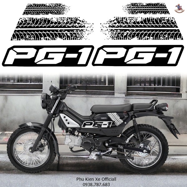 Bộ Decal PG1 Dán Cho Các Dòng Yamaha PG1 | Shopee Việt Nam