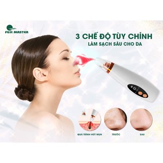 Máy hút mụn đầu đen Fuji Master FJM-1933, phù hợp với mọi loại da - Bảo hành chính hãng 12 tháng
