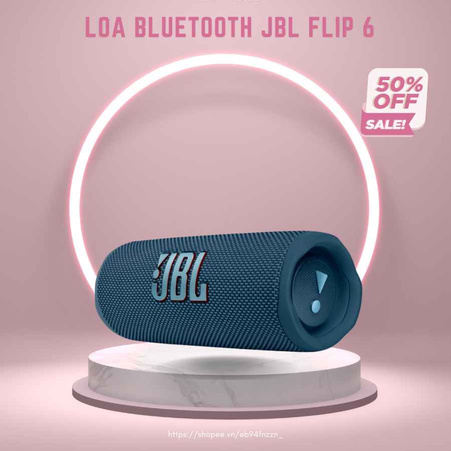 Loa Bluetooth JBL Flip 6, Loa Nghe Nhạc Công Suất Lớn, Loa Bass Mạnh ...