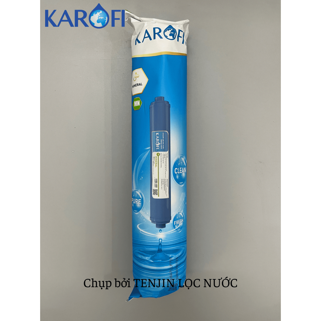 Combo 7 Lõi Lọc Nước Karofi Gồm Lõi 123 Livotec - Màng RO100GPD Hàn - 3 Lõi Chức Năng T33 Mineral Nano S-S027, S-S137