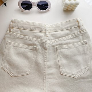 Quần Jeans Nữ Dáng Suông Cạp Cao Có Túi Twentyfive Fashion - 5776