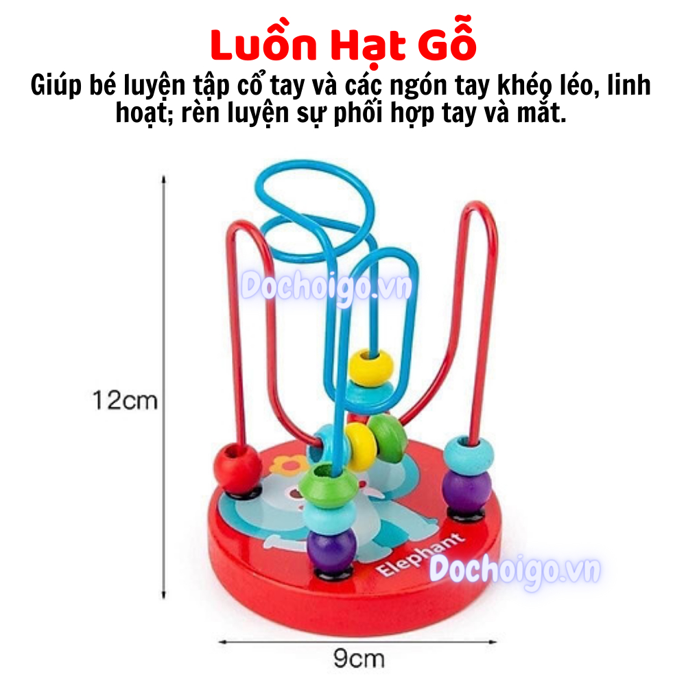 Đồ chơi phát triển trí tuệ cho bé combo 6 món đồ chơi gỗ cho trẻ từ 1- 6 tuổi thông minh