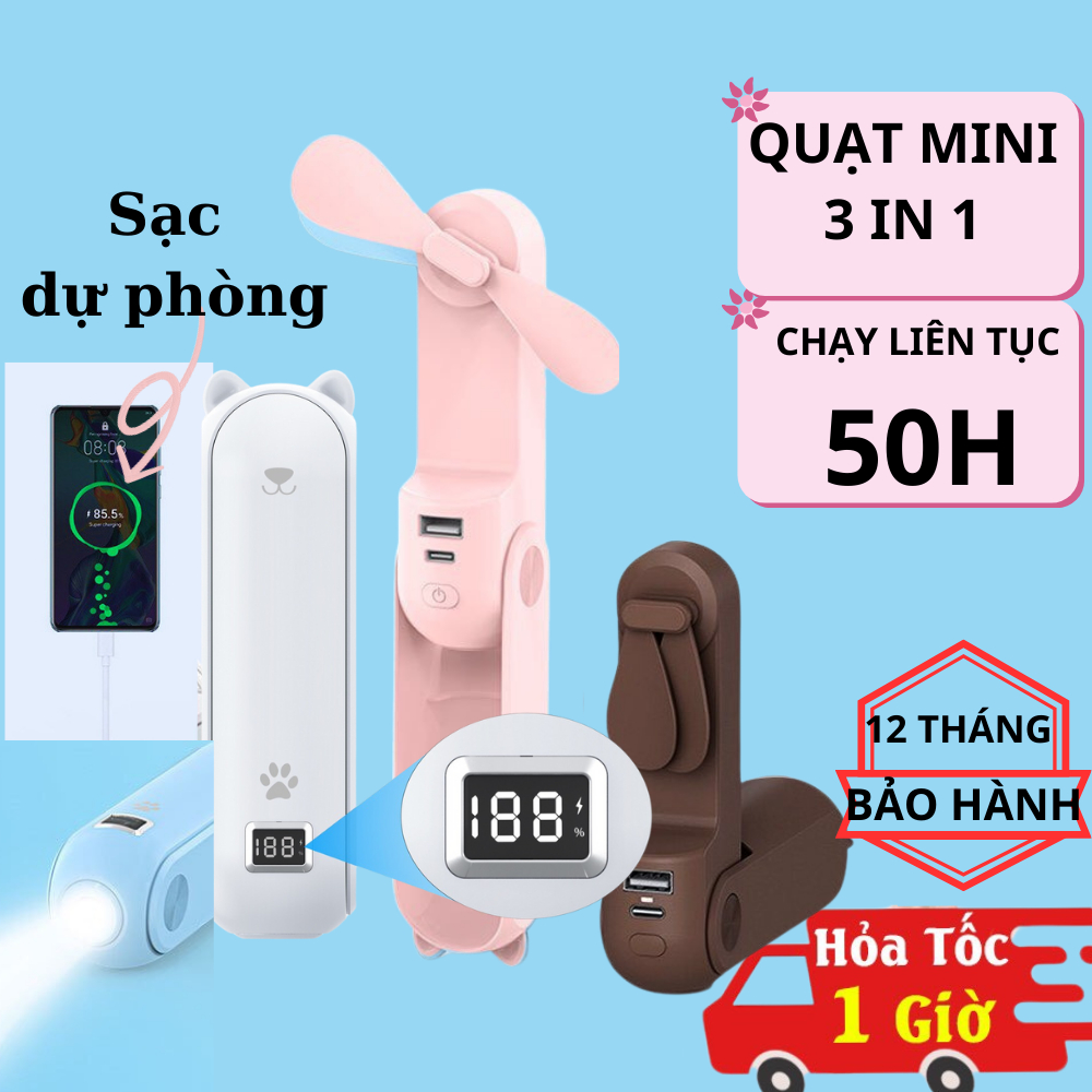 Quạt cầm tay mini
