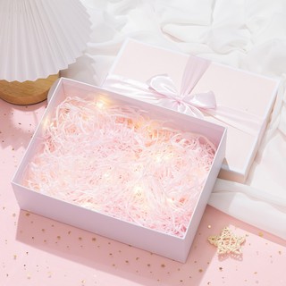 Rơm Lót Hộp Quà Tặng Giấy Vụn Khô Nhiều Màu Trang Trí Gói 50g Timo GQ07
