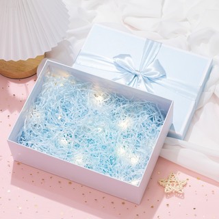 Rơm Lót Hộp Quà Tặng Giấy Vụn Khô Nhiều Màu Trang Trí Gói 50g Timo GQ07
