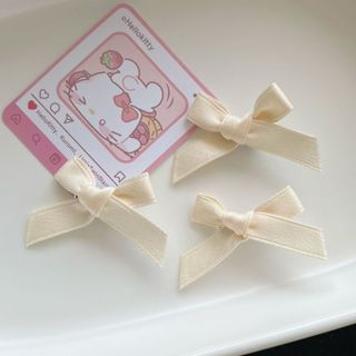 [🔥XƯỞNG SALE SẬP SÀN🔥] Kẹp Tóc Ruy Băng Thắt Nơ Mini Dễ Thương Phong Cách Hàn Quốc K64