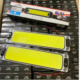 Đèn thùng, đèn led trần xe COB dùng chung điện 12v và 24v.