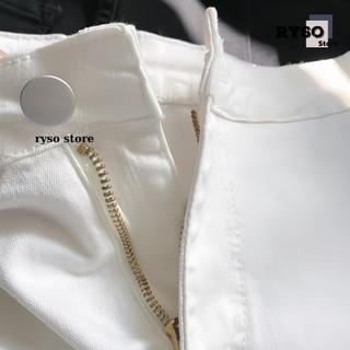 Quần Đùi Nữ Kaki Lưng Cao Trơn, Quần Short Nữ Kaki Cạp Cao Không Túi Ôm Eo Tôn Dáng QU02 RYSO STORE