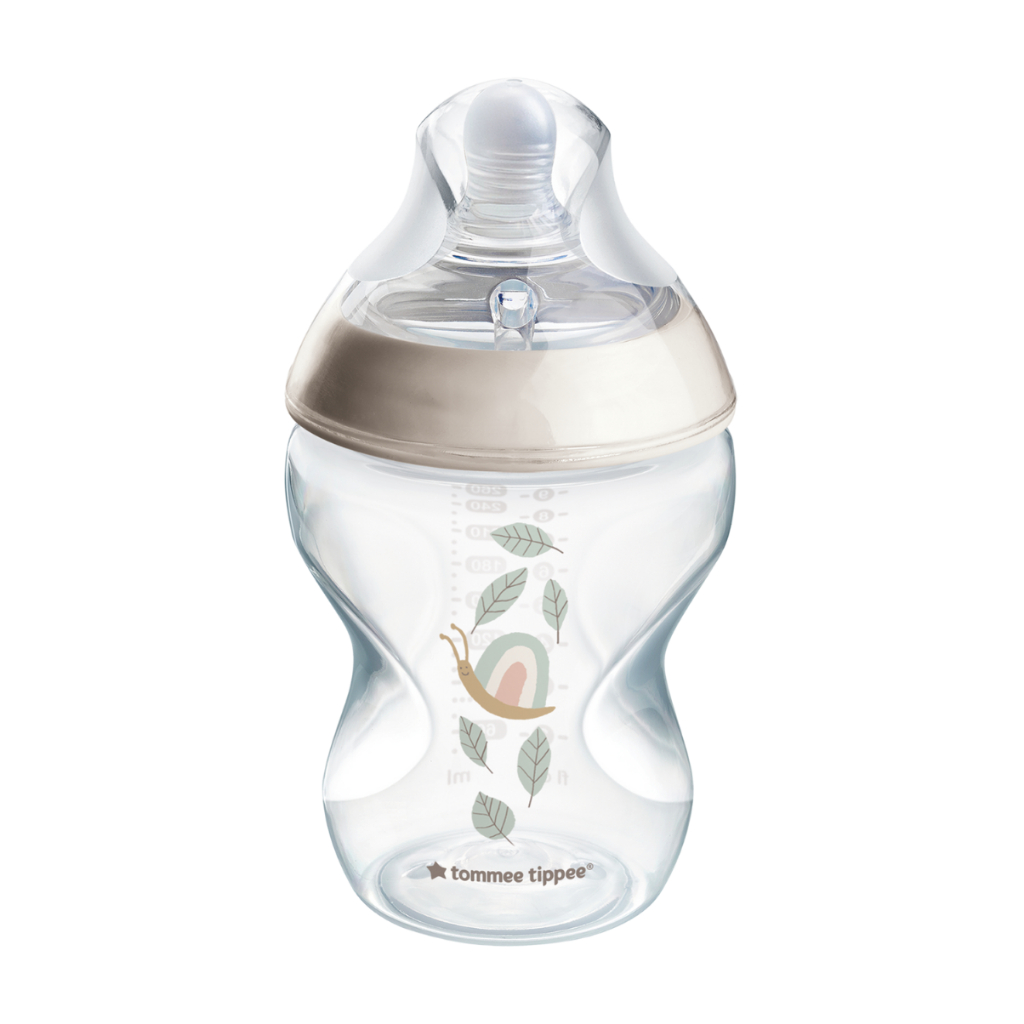 Ảnh Bình Sữa PP Ty Siêu Mềm Tự Nhiên Tommee Tippee Natural Start 260ml, Núm Ty Của Bình 3-6 Tháng - Hoạ Tiết 3