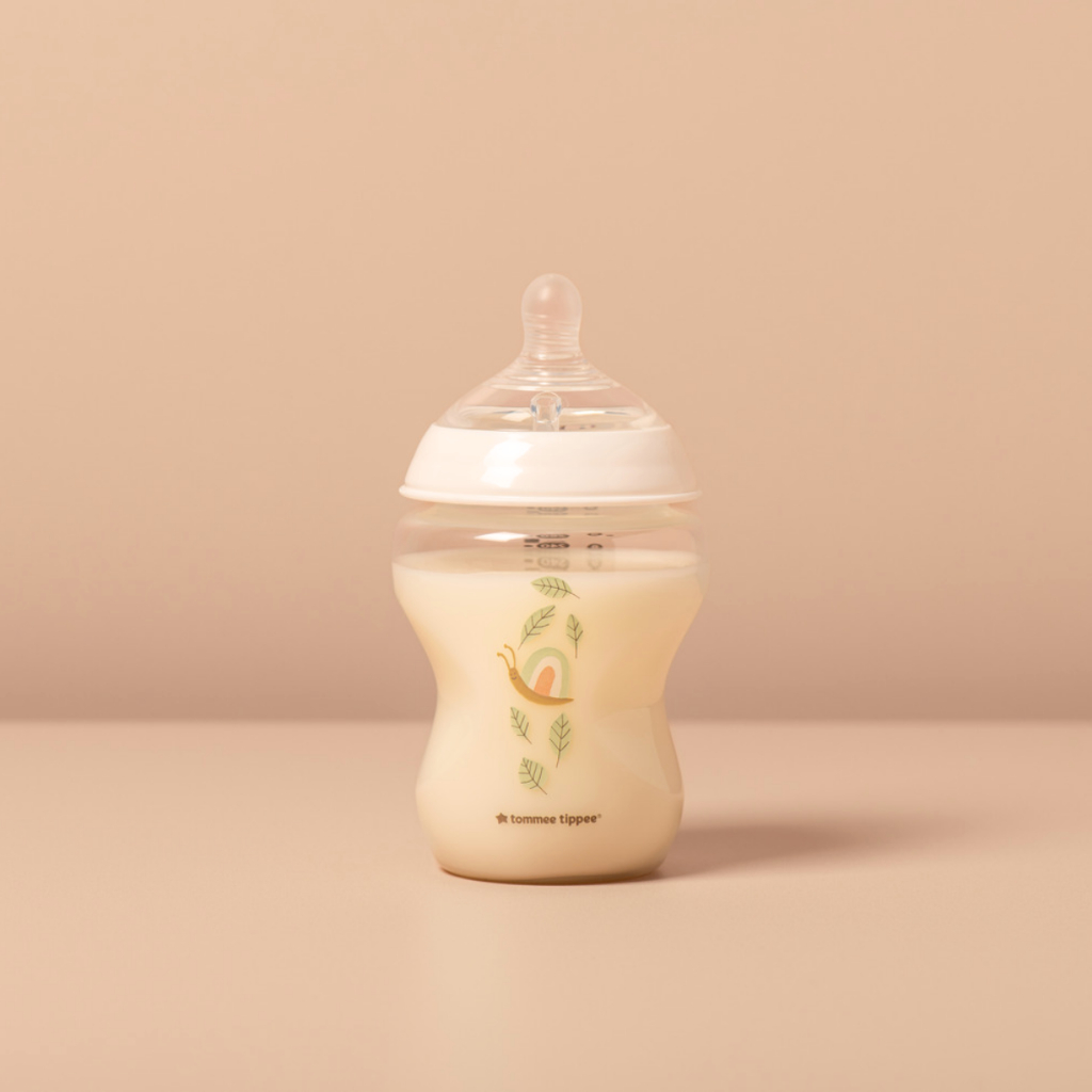 Ảnh Bình Sữa PP Ty Siêu Mềm Tự Nhiên Tommee Tippee Natural Start 260ml, Núm Ty Của Bình 3-6 Tháng - Hoạ Tiết 4