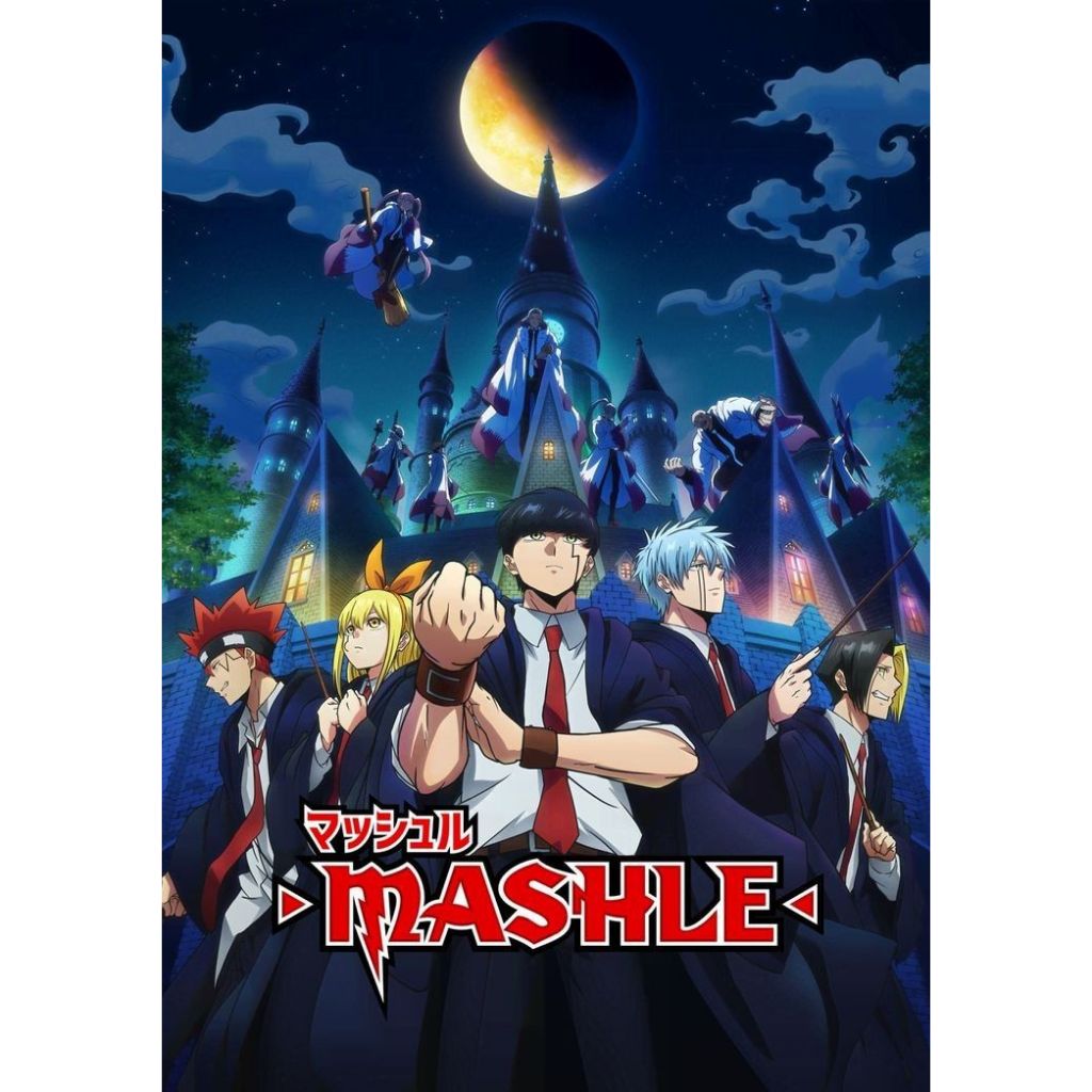 Poster Mashle: Magic and Muscles dán tường, tranh dán tường anime