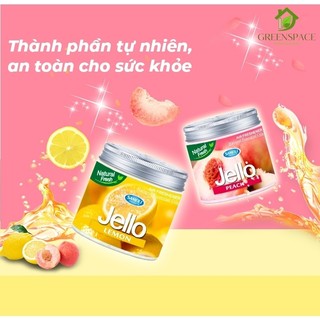 Sáp Thơm Phòng Khử Mùi JELLO 4 Mùi Thơm Dịu Nhẹ Cho Nhà Vệ Sinh, Ô Tô, Tủ Quần Áo, Phòng Ngủ